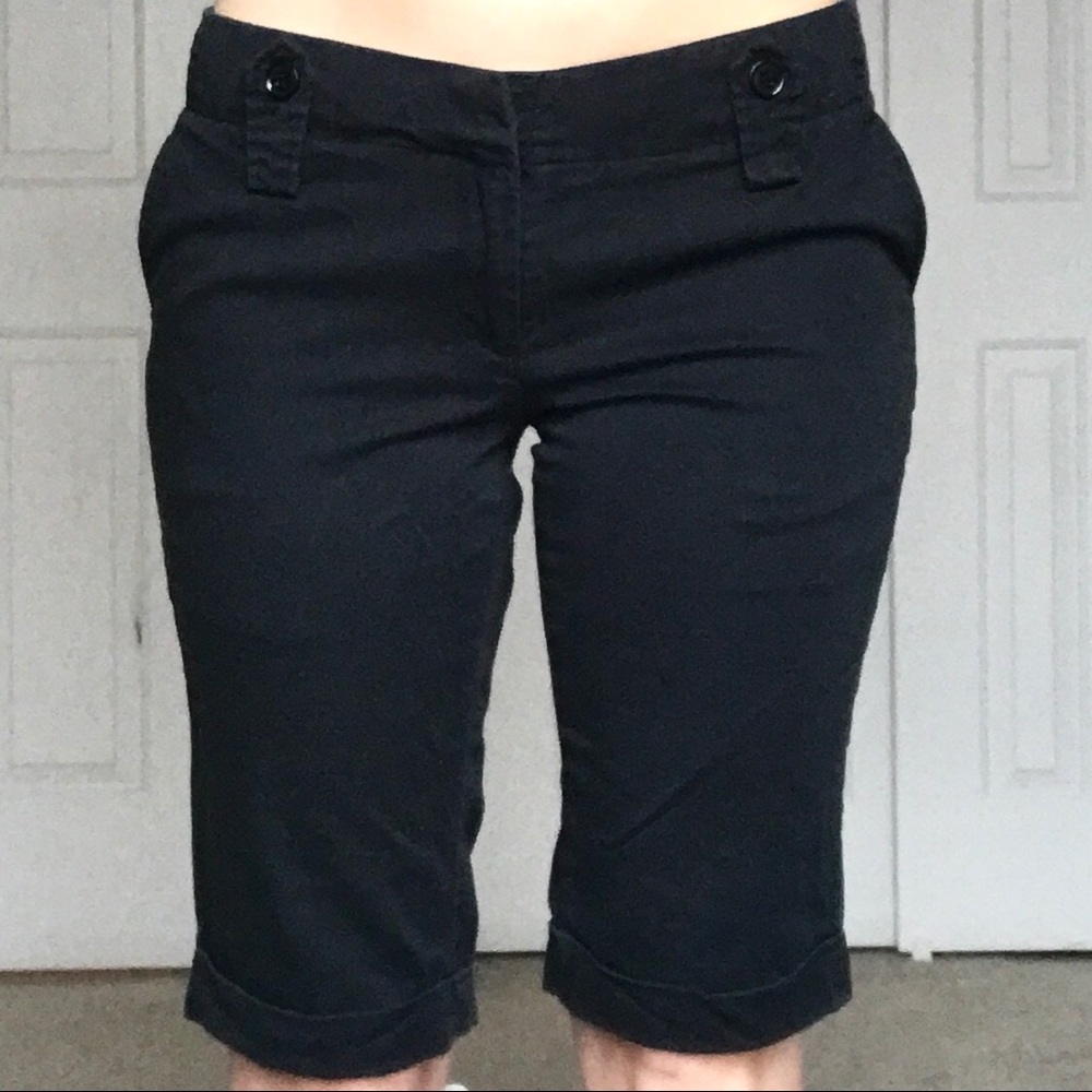 The Limited Drew Fit Bermuda Short/Capri- Black